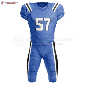 Vente en gros de maillots et de pantalons de football américain personnalisés uniformes de football américain personnalisés grande taille - Product Image 3