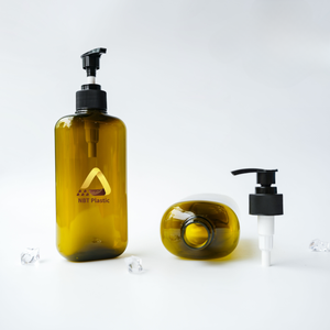 Bouteille de pompe PET transparente de 350ml | Emballage cosmétique pour shampooing et soins du corps - Product Image 2