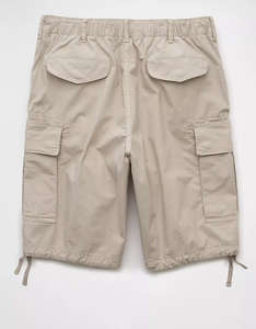 Venta al por mayor de pantalones cortos de carga sólida de los hombres de cintura elástica de estilo de la calle de secado rápido transpirable de algodón francés de tela de rizo pantalones de chándal - Product Image 6