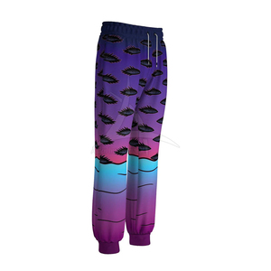 Sublimated Joggers Men Custom Design Winter Warm Cotton Lightweight Casual Regular Fit Mid Waist <b>Trouser</b> - Product Image 3
