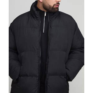 Lightweight <b>Men's</b> Puffer Bubble <b>Jacket</b> <b>Packable</b> Quilted Down Coat High Quality Casual Wear Long Puffer Coat - Product Image 6