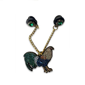 Épingle à chapeau personnalisée en métal avec inscription « Priez <span class=keywords><strong>pour</strong></span> <span class=keywords><strong>moi</strong></span> » avec strass et émail, pendentif <span class=keywords><strong>pour</strong></span> casquette - Product Image 4