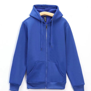 Sudadera con Capucha de Algodón Negra de Manga Larga para Hombre, con Logotipo Personalizado al por Mayor, Impresión en Cantidad, OEM Personalizado - Product Image 1