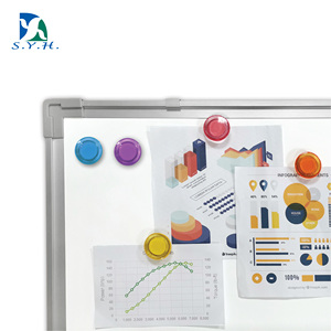 Đầy màu sắc trong suốt công nghiệp vĩnh viễn bảng trắng nam châm nắp nhựa tủ lạnh văn phòng nam châm - Product Image 5