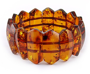 Bracelet de bijoux de mode en résine de couleur fabriquée à la main de qualité supérieure pour femmes d'Inde. - Product Image 1