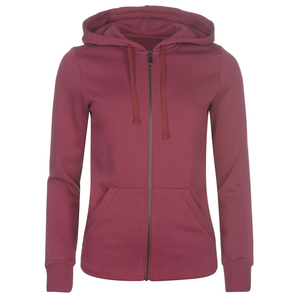 Diseño personalizado 100% algodón Multi bolsillos mujeres cremallera sudaderas invierno con capucha OEM servicio personalizado mejor Material - Product Image 4