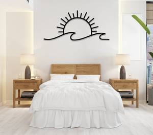 Arte de pared de Metal moderno, arte de pared de Metal de estilo de lujo moderno, decoración de pared grande, decoración minimalista para el hogar, regalo del Día de la madre - Product Image 5