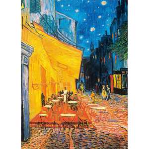 Rompecabezas del Café-Terraza Nocturno de Vincent Van Gogh, 2000 Piezas, Tamaño Personalizable, Juguete Educativo Magnético, Rompecabezas DIY - Product Image 4