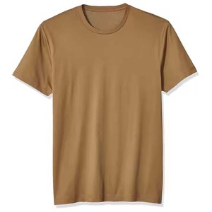 Vente chaude prix de gros personnaliser la conception de votre marque Logo 100% coton T-Shirt Ringer tissu lavé à l'acide - Product Image 3