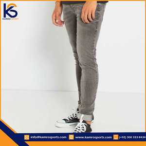 Offre Spéciale logo personnalisé imprimé pour hommes pantalon en jean style décontracté dernière conception de pantalon en jean streetwear pour hommes - Product Image 2