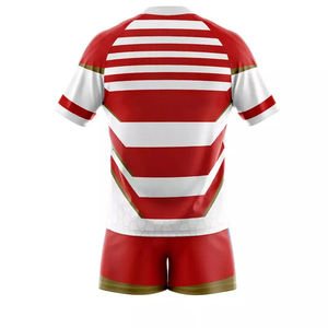 Uniforme de Rugby, Material Resistente, Corte Definido, Manga Larga, Manga Corta, para Uso Diario, Práctica en el Campo y Partidos - Product Image 6