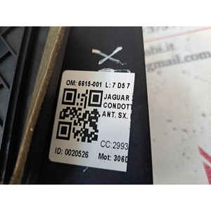 SX JAGUAR XF Série 6615-001 306DT (11>15) CRUSH AIR MOUTH - Product Image 6