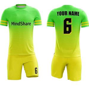 การออกแบบระเหิดโลโก้ที่กําหนดเองชุดกีฬาระบายอากาศทีมฟุตบอลเครื่องแบบโรงงานทําเครื่องแบบฟุตบอลที่ดีที่สุด - Product Image 1