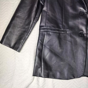 แจ็กเก็ตหนังสำหรับผู้หญิงแจ็กเก็ตหนังสำหรับผู้หญิงแจ็กเก็ตหนังแฟชั่นตามสั่งขนาด - Product Image 5