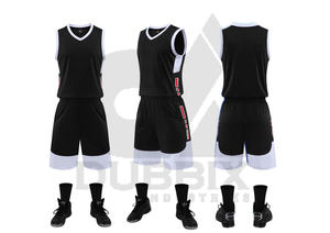 Ensemble de vêtements de sport personnalisés pour hommes, dernière collection, OEM, impression vierge, maillot de basket-ball réversible, uniforme, XS XL, respirant, vêtements pour filles - Product Image 5