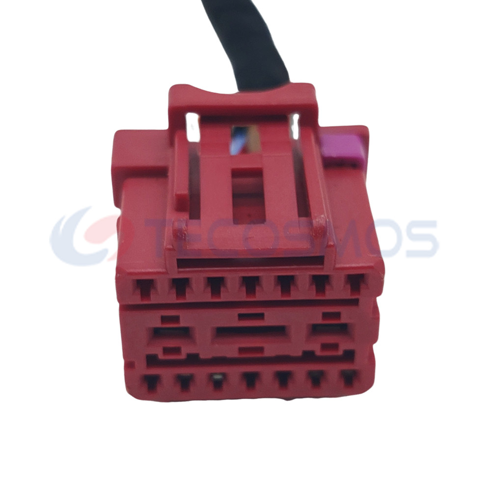 Auto Parts High Quality Automotive Electrical Wiring Auto Connector for Car 17-Pin Female 8K0972483B CT17-0003M