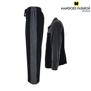 Conjuntos Deportivos Unisex de Alta Calidad en Terciopelo, 100% Poliéster, Felpa Transpirable, Chaqueta con Cremallera Completa, Pantalones con Bolsillos, Estilo Casual para Invierno - Product Image 3