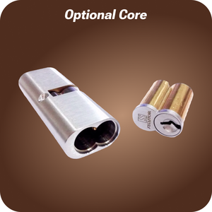 Cylindre à profil double ovale à noyau amovible SFIC - Product Image 3