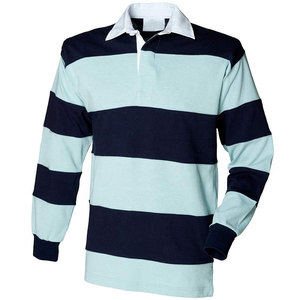 เสื้อรักบี้ชายมืออาชีพเสื้อฟุตบอลแบบเย็บติดเสื้อใส่สบายระบายอากาศ - Product Image 4