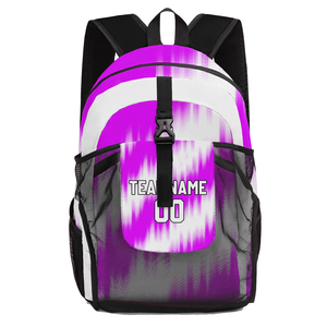 Sac à dos d'équipe de sublimation pour l'école, l'équipe sportive, design personnalisé, motif de lettres, durable, impression intégrale, SSTB-0075B - Product Image 1