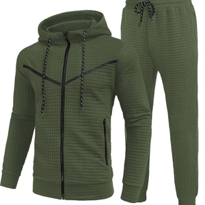 Survêtements avec fermeture éclair confortables pour entraînement de jogging à prix réduit pour hommes - Product Image 5