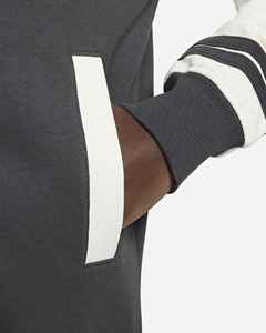 เสื้อแจ็กเก็ตเบสบอลแขนหนังแบบสตรีทแวร์ปักโลโก้ได้ตามต้องการสำหรับผู้ชายผู้หญิง2025 - Product Image 5