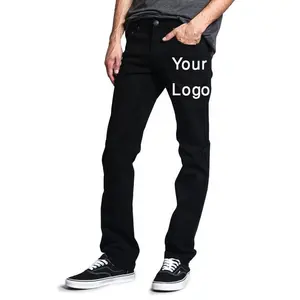 Personalizado Impressão Slim Fit Jeans Tecido Ecológico OEM/ODM Baggy Pantalones Para Hombre Bangladesh Vestuário Fornecedor