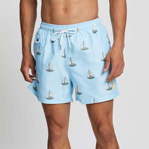 Good quality soft comfortable flexible <b>men</b> swimwear board shorts swim <b>trunks</b> beach shorts for <b>men</b> DDP shipping - Product Image 6