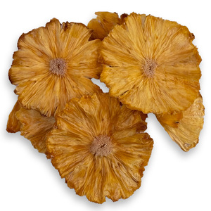 Ananas séché AD |   1 kg d'ananas en tranches, 100% d'origine naturelle |   Goût sucré, sans OGM, naturel et croustillant, sans sucre ajouté - Product Image 2