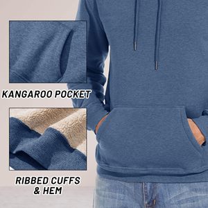 Sweat à capuche polaire Tech personnalisé commande en gros surdimensionné poids lourd respirant sweats à capuche pour hommes sweats à capuche en coton vierge pour hommes - Product Image 5