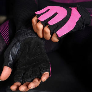 ถุงมือออกกำลังกายกันยับถุงมือเล่นยิมกันน้ำระบายอากาศได้ดีทำจากผ้าทนทาน - Product Image 2