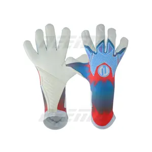 3mm softy latex palm Sublimated breathaprene single piece body sung fit hyla cut Embossed palm protector goalkeeper gloves