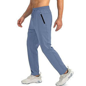 Cheap Price Men <b>Summer</b> Heavyweight Canvas Breathable Eco-Friendly Sweatpants Plus Size Fashion Casual Solid Color Super Quality - Product Image 2