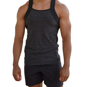 เสื้อกล้ามผู้ชายแบบถัก ผ้ายืด/ผ้าฝ้าย ระบายอากาศได้ดี เป็นมิตรกับสิ่งแวดล้อม ไซส์ใหญ่ แห้งเร็ว สไตล์ไฮสตรีท สีตามสั่ง ขายส่ง - Product Image 5