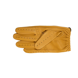 ถุงมือขับรถหนังแบบเต็มนิ้วสำหรับผู้ชาย น้ำหนักเบา ระบายอากาศได้ดี กันลื่น ดีไซน์คลาสสิก ใช้ได้ในฤดูหนาว ปรับแต่งได้ - Product Image 4