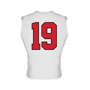 Ensemble d'uniformes de football américain 7v7 personnalisés à bas prix, imprimés par transfert thermique, respirants, grande taille, légers, vêtements de sport - Product Image 4