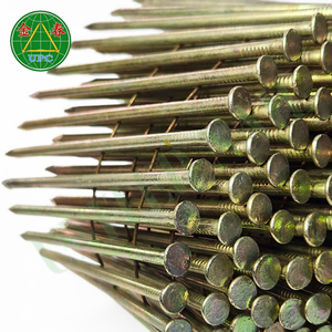 Tamaños personalizados, 2,87x70mm, paletas de acero con revestimiento amarillo, clavos de bobina lisos/estilo de vástago de tornillo para pistola de aire de fábrica de Vietnam - Product Image 3