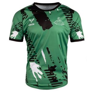 Camiseta Sublimada Personalizada 100% Poliéster con Cuello Redondo, Ligera y Transpirable con Estampado Sólido y Logotipo Personalizado. - Product Image 1