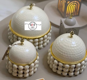 2025 latest <b>Table</b> Top Serving Bowl Dry Fruit Storage Box for Home Eid Hajj Celebration <b>Parties</b> for Ramadan Tableware <b>Decorations</b> - Product Image 1