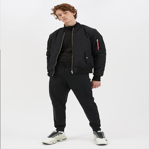 แจ็กเก็ตผ้าแคนวาสสำหรับผู้ชายเสื้อแจ็กเก็ตผ้าแคนวาสบอมเบอร์ลำลองดีไซน์ใหม่ - Product Image 2