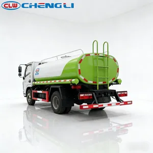 Camion-citerne à eau en acier inoxydable 304 avec vannes, tuyaux et pompe pour le transport d'eau propre - Product Image 2