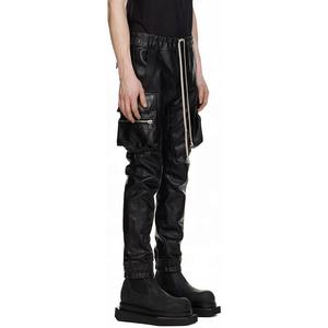 Trending Womens Leather Pants Faux Leather High Waist Stylish Comfortable Perfect for Daily Wear - Product Image 4