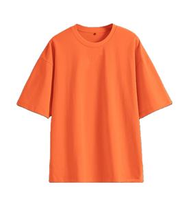 T-shirts unisexe en gros, t-shirts pour hommes et t-shirts à manches courtes surdimensionnés, 100% coton - Product Image 4