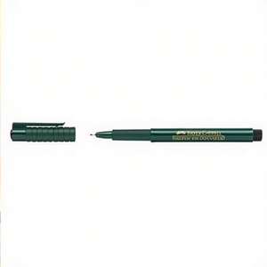 Faber-Castell FINEPEN 1511 0.4mm Bolígrafo de Punta Fina Negro, Artículos de Escritura y Corrección - Product Image 3
