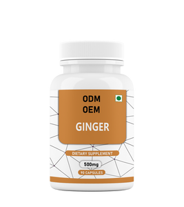 Suplemento Dietético Orgánico de Jengibre y Cúrcuma ODM OEM, 90 Cápsulas, Potente Combinación de Extractos de Plantas, Suministro de Marca Privada para Adultos - Product Image 1
