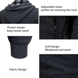 Urban zipper hoodie mid weight comfortable soft interior smooth fabric relaxed silhouette for sale - Product Image 5