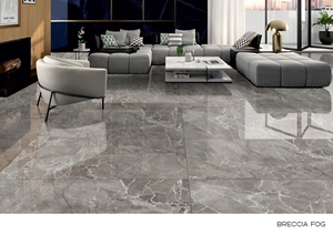 Carreaux de porcelaine Foshan 600x1200mm Texture solide moderne brillant antidérapant antibactérien brique réfractaire carreaux de mur de sol pour salon - Product Image 6