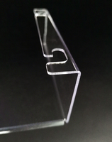 Feuille de polycarbonate de taille personnalisée transparente transparente pour la publicité coupe facile avec flexion d'épaisseur de 5mm 8mm 10mm