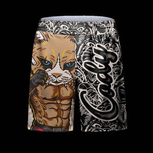 Pantalones cortos de sublimación de Fitness para entrenamiento de verano para hombres, pantalones cortos de tabla de Surf de secado rápido, pantalones cortos deportivos populares para hombres - Product Image 5