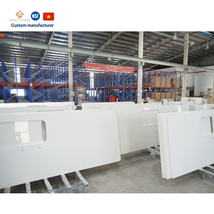 Nổi bật dư Dật không gian cổ điển khu dân cư dự án townhome Tiny Hạt Nhân Tạo thạch anh đá tủ bếp đảo Top - Product Image 3